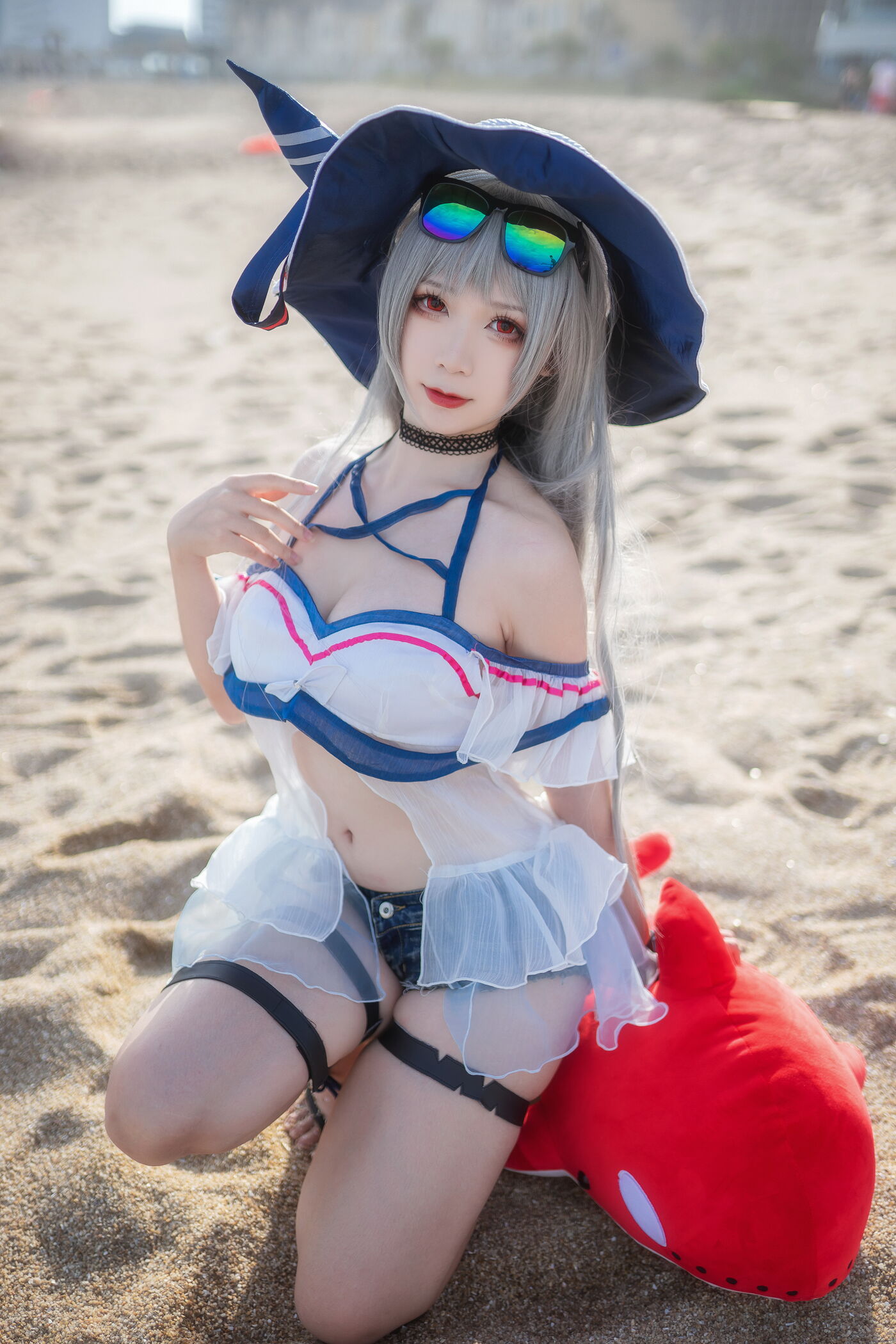 樱落酱 NO.021 斯卡蒂泳装[21P]插图3